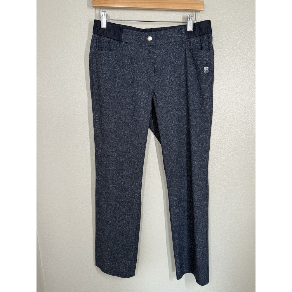 Bogner Navy‎ Blue Golf Athletic Dress Pants Men's Size 38 (30x26) Slacks $320